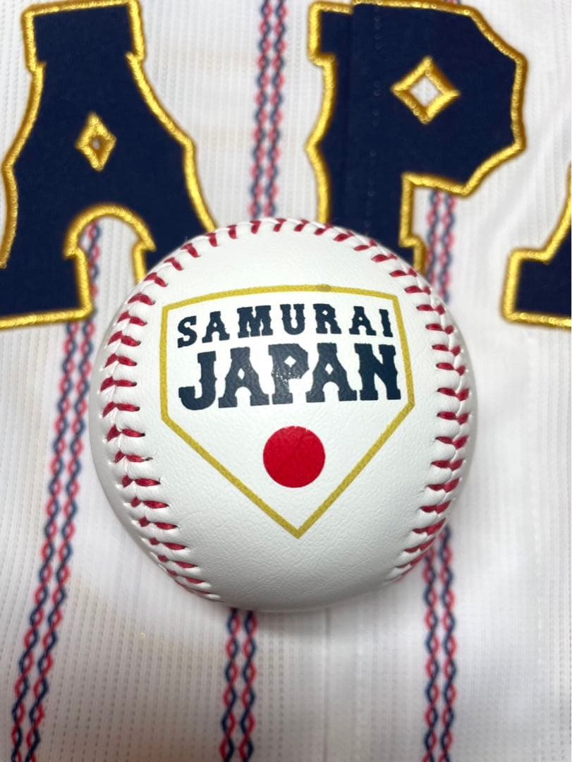 侍ジャパン　金丸夢斗　直筆サインボール　ロゴ入り球　2026WBC代表