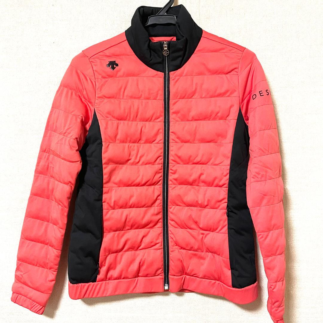 【フォロー割】 美品 デサントゴルフ 中綿ジャケット レディース S ピンク
