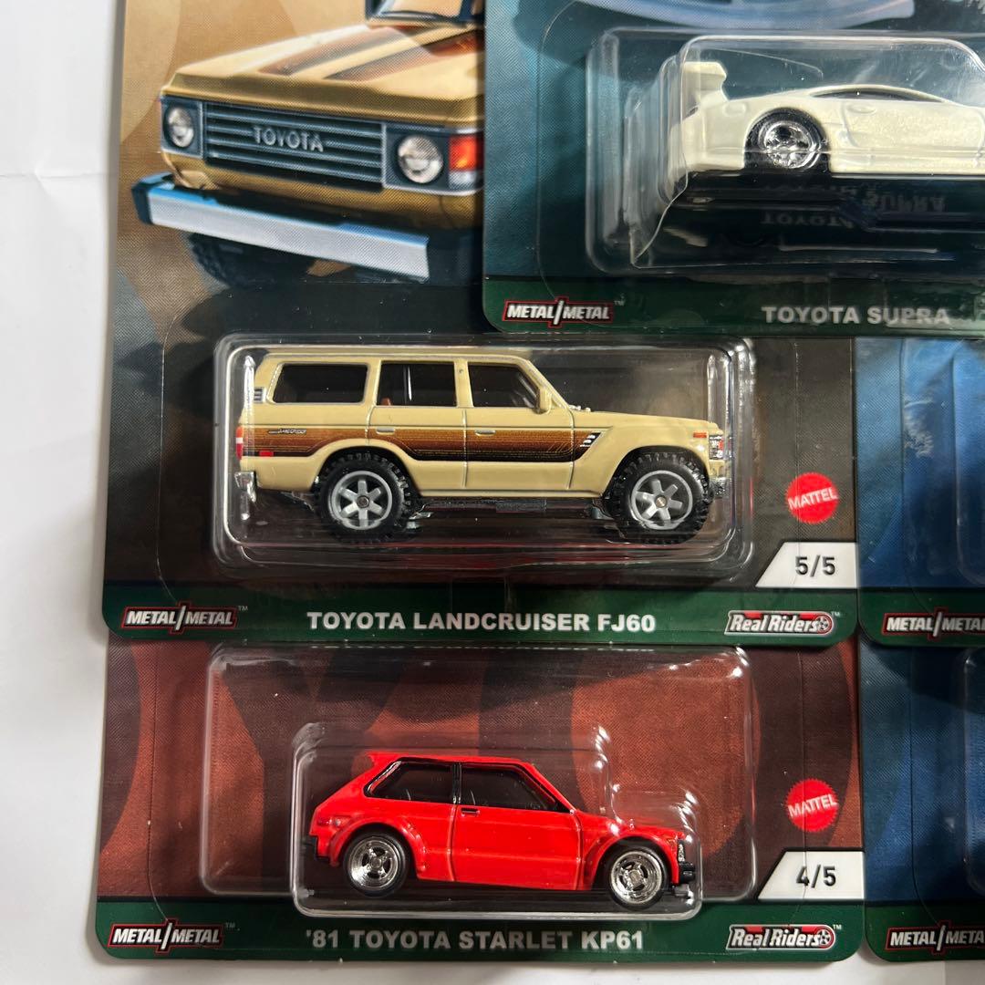 ホットウィール カーカルチャー Toyotaアソート ５台セット
