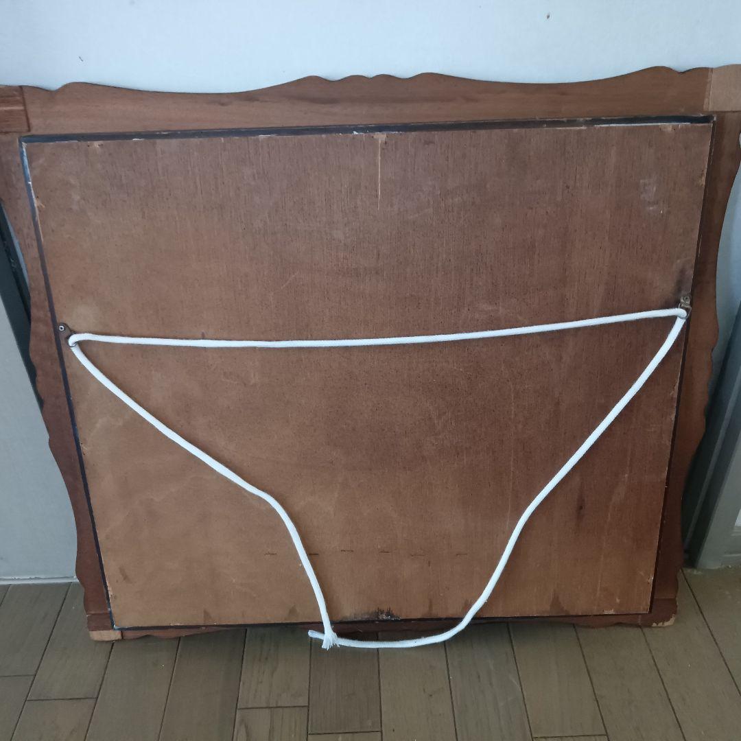 手作りの帆船 壁掛けアート