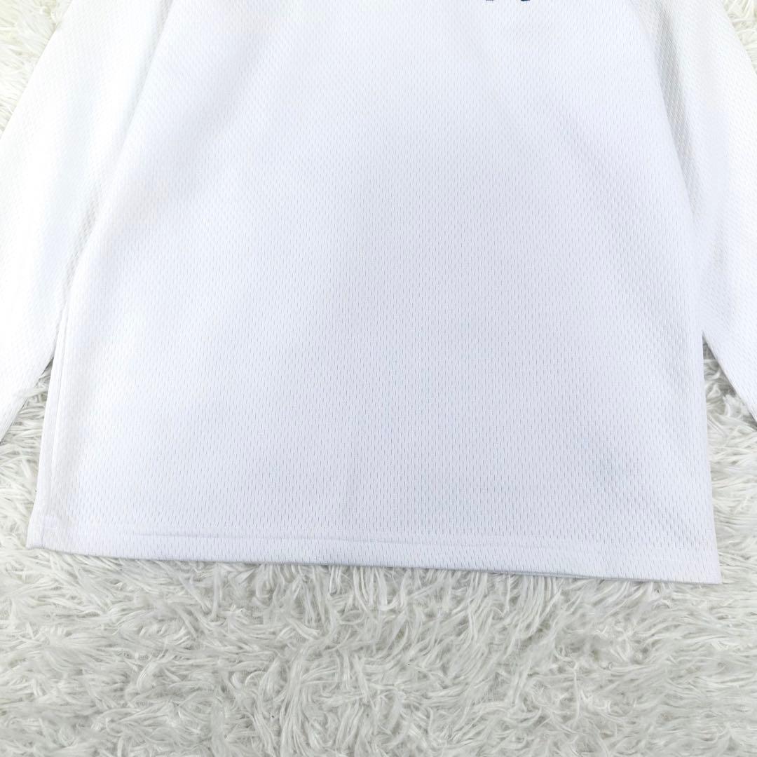未使用級✨ パーリーゲイツ ゼブラメッシュダンボール 長袖 ハイネックカットソー