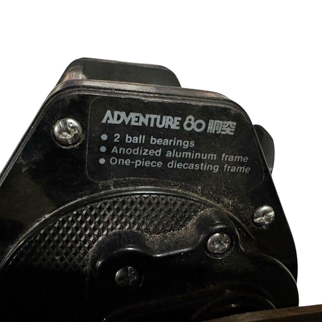 【メ0601-01】RYOBI ADVENTURE 80 リール ブラック