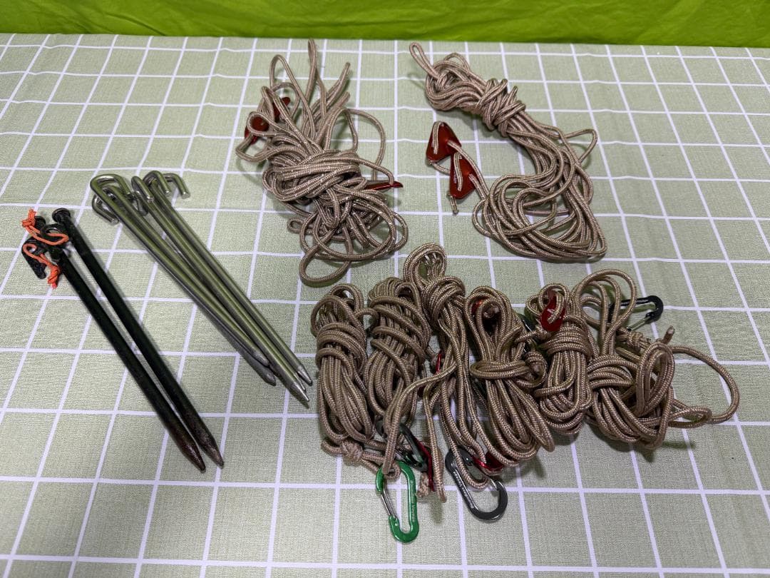 Soomloomレクタタープ4.0ｍX4.9ｍ 焚き火可 ポリコットンTCタープ