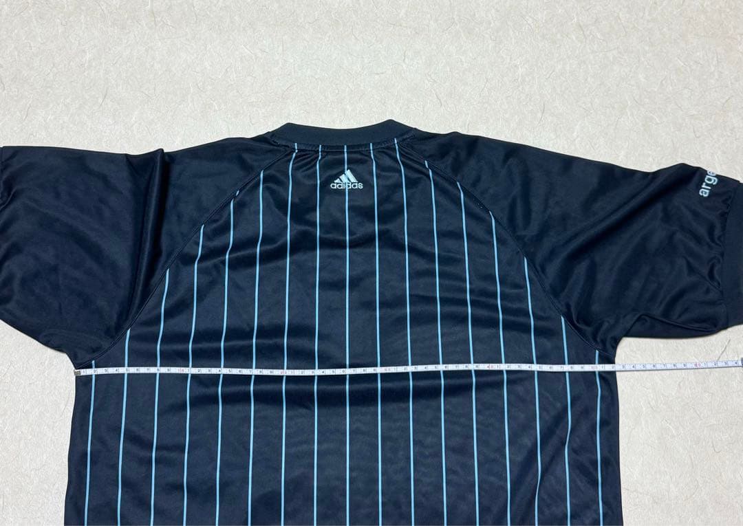 adidas アルゼンチン代表　2006 ゲームシャツ　トレーニングシャツ　短丈