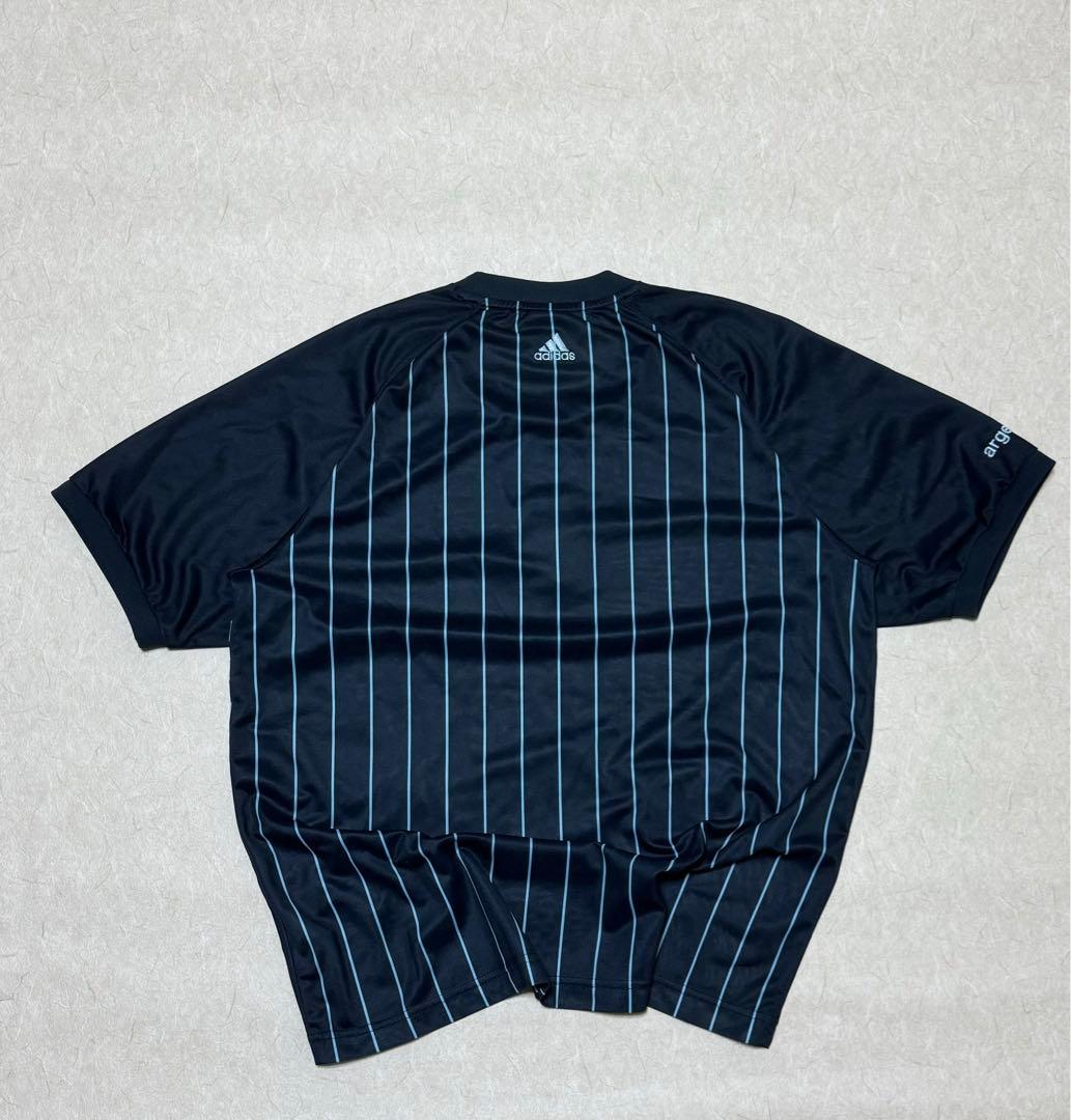 adidas アルゼンチン代表　2006 ゲームシャツ　トレーニングシャツ　短丈