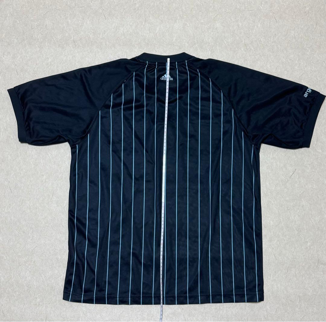 adidas アルゼンチン代表　2006 ゲームシャツ　トレーニングシャツ　短丈