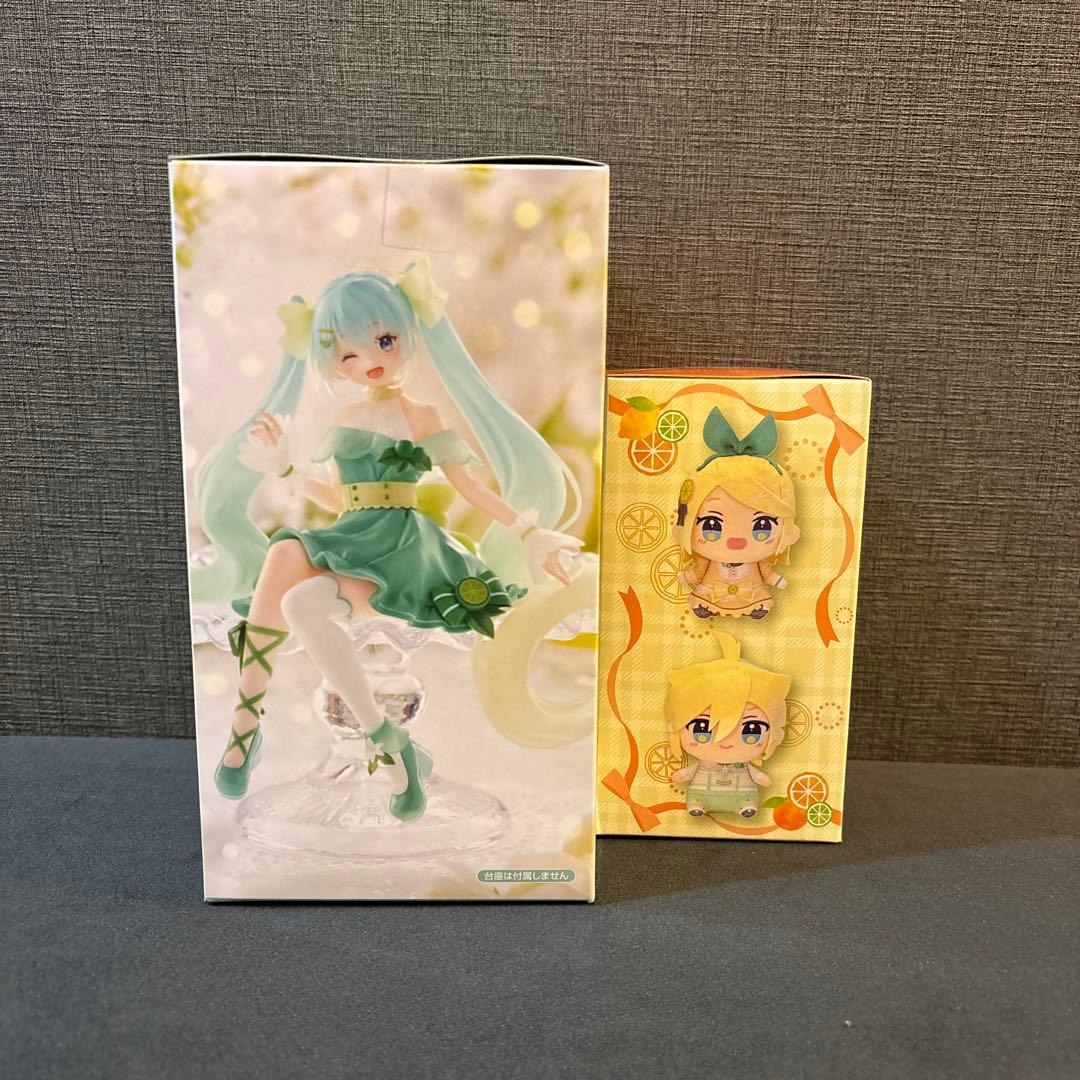【新品・未開封】 フリューくじ 初音ミク 6点セット&おまけ付き