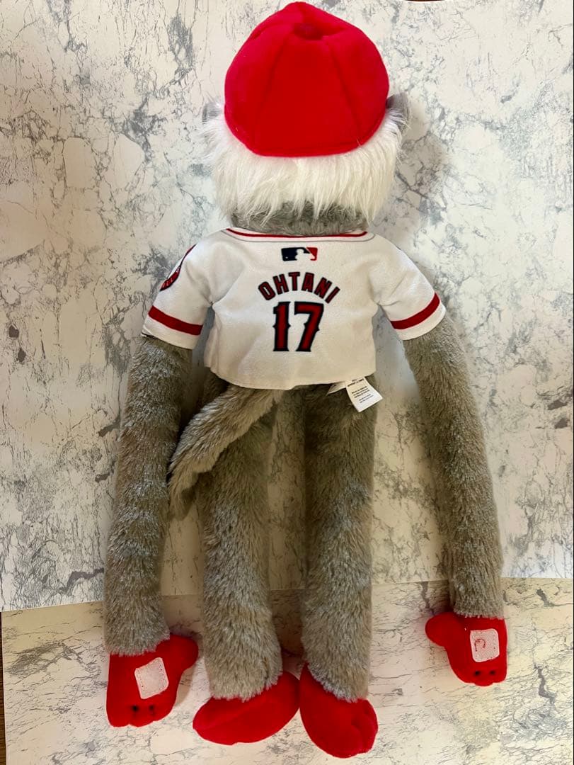 大谷翔平　オフィシャルグッズ エンゼルス　ラリーモンキー背番号17