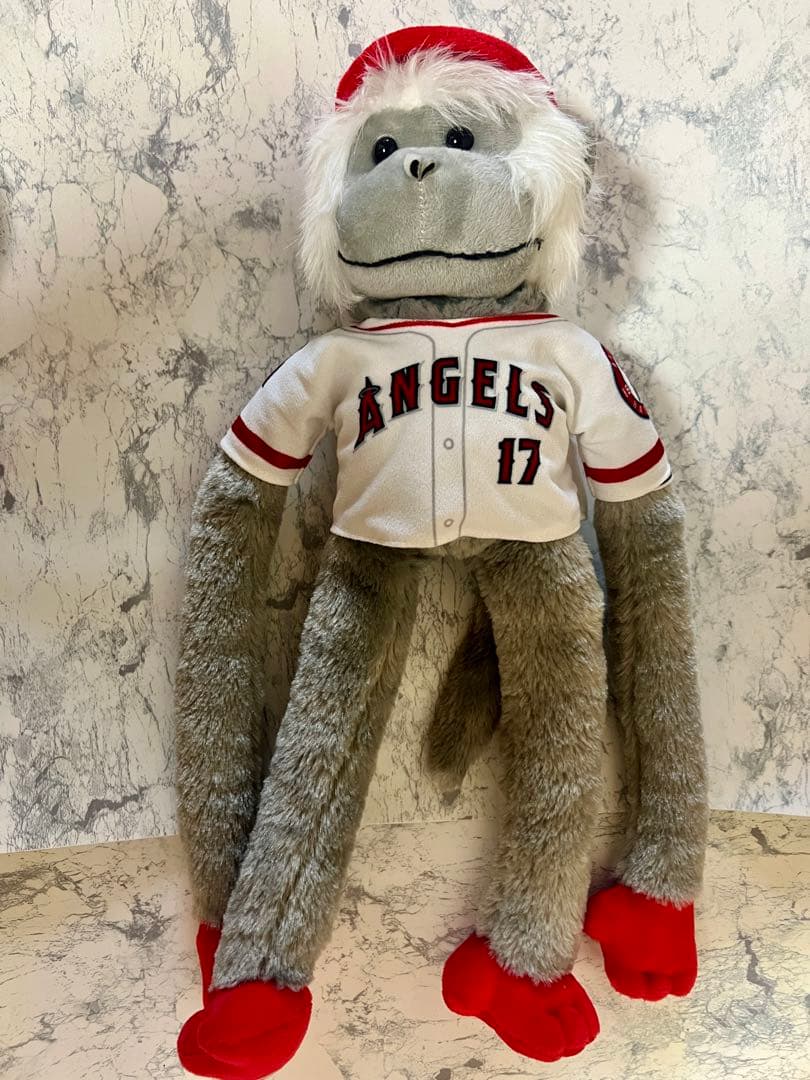 大谷翔平　オフィシャルグッズ エンゼルス　ラリーモンキー背番号17