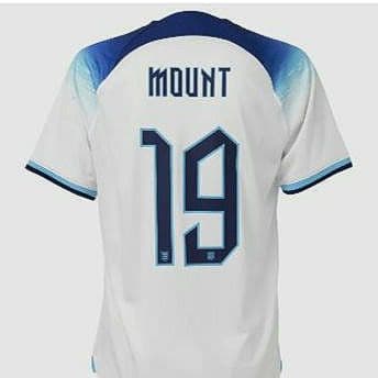 【美品】イングランド代表 2022WC ＃19 マウント Sサイズ