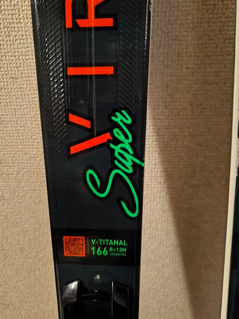 スキー ROSSIGNOL SUPER VIRAGE VIII TECH 166cm