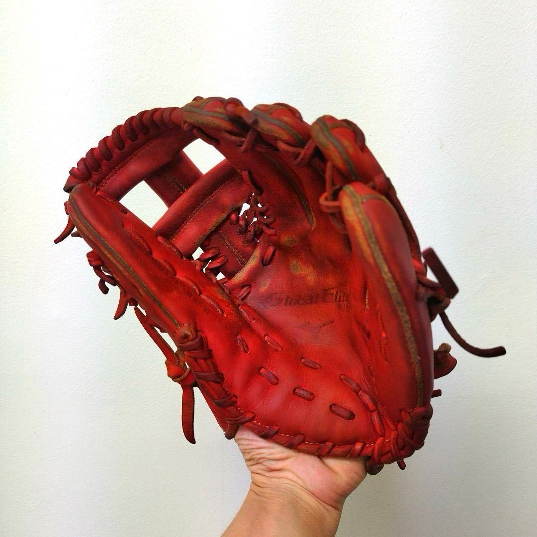 485 ミズノ グローバルエリート 軟式少年 内野手用グローブ