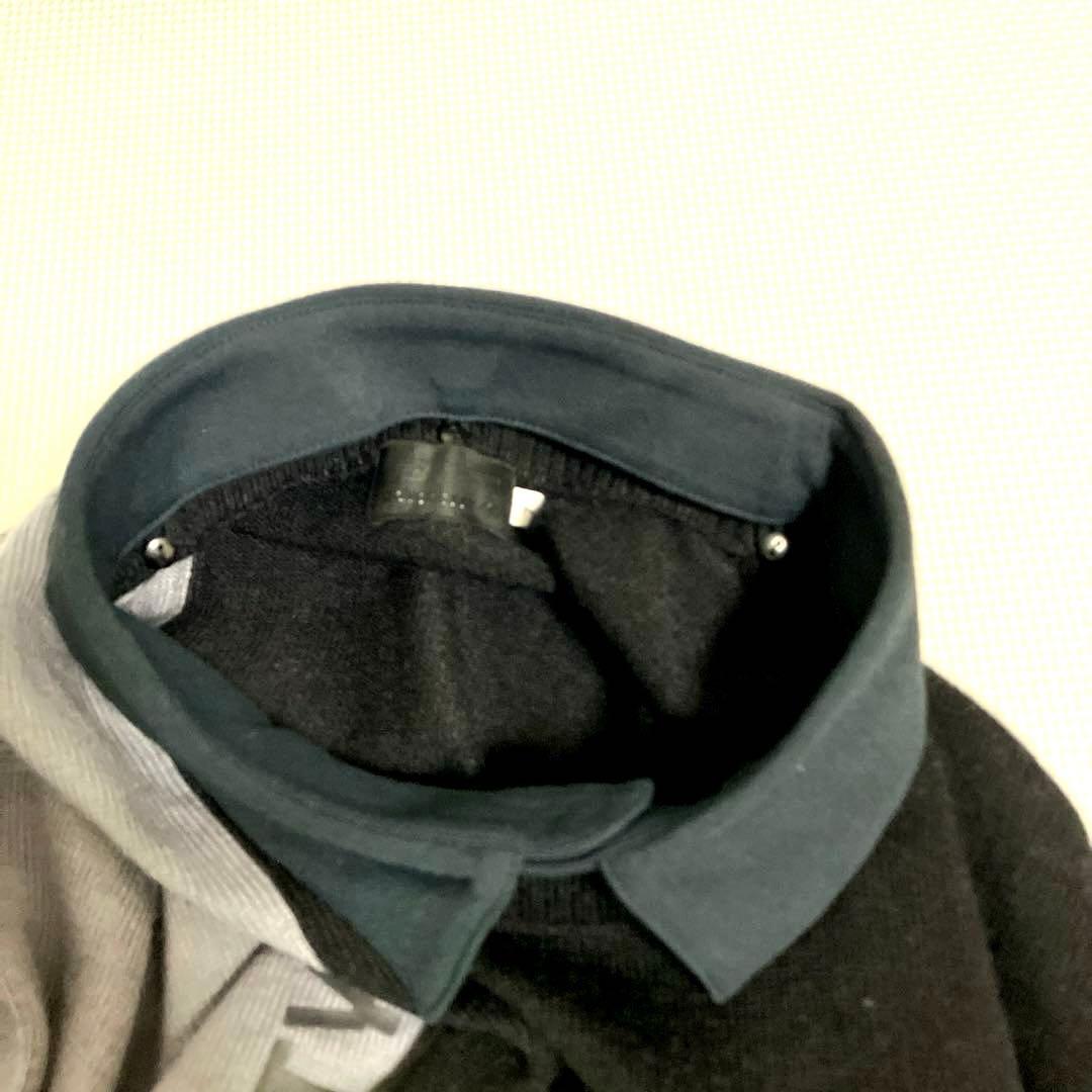 XL 極美品　ニューバランスゴルフウェア メンズ ニットセーター ブラック　黒