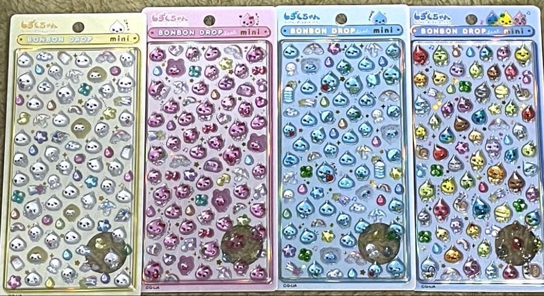 国内正規品ボンボンドロップシールミニしずくちゃんディズニープチドロップセット