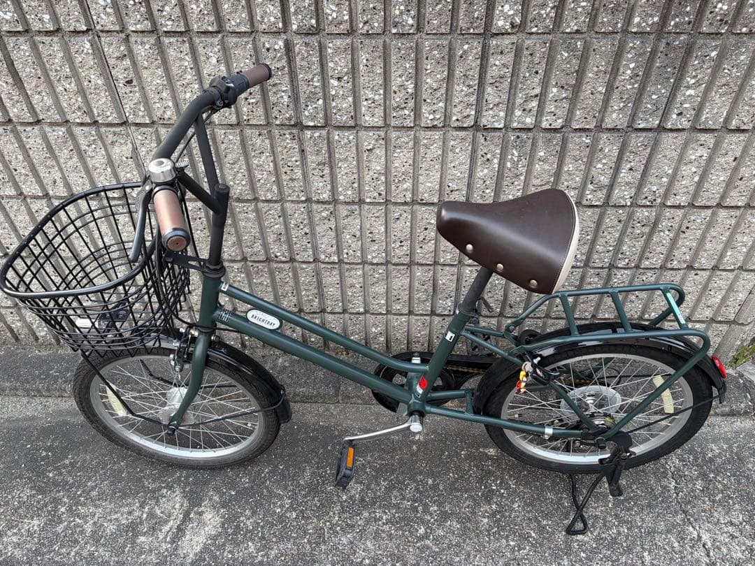 おしゃれ自転車 モスグリーン 20インチ