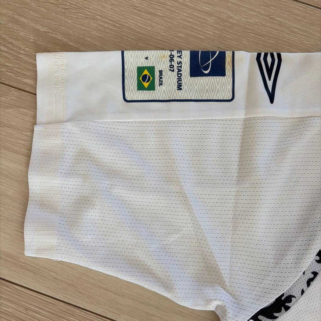 ウェア Umbro England 2007  Shirt 7 BECKHAM