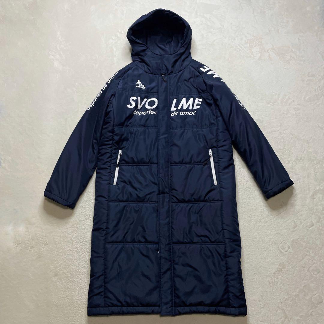 【未使用に近い】M相当　svolme ベンチコート　自宅で洗える　150 160