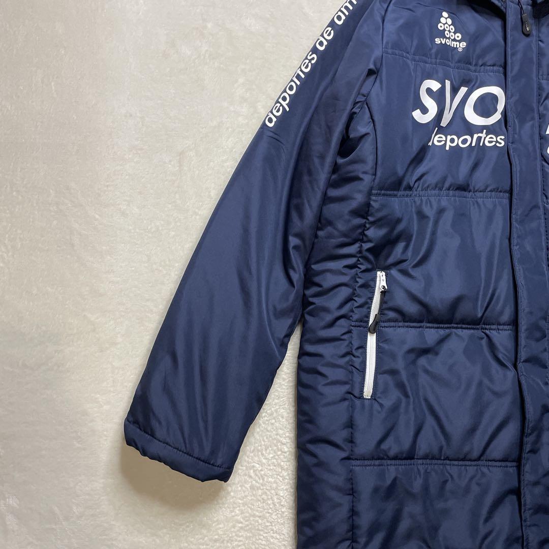 【未使用に近い】M相当　svolme ベンチコート　自宅で洗える　150 160