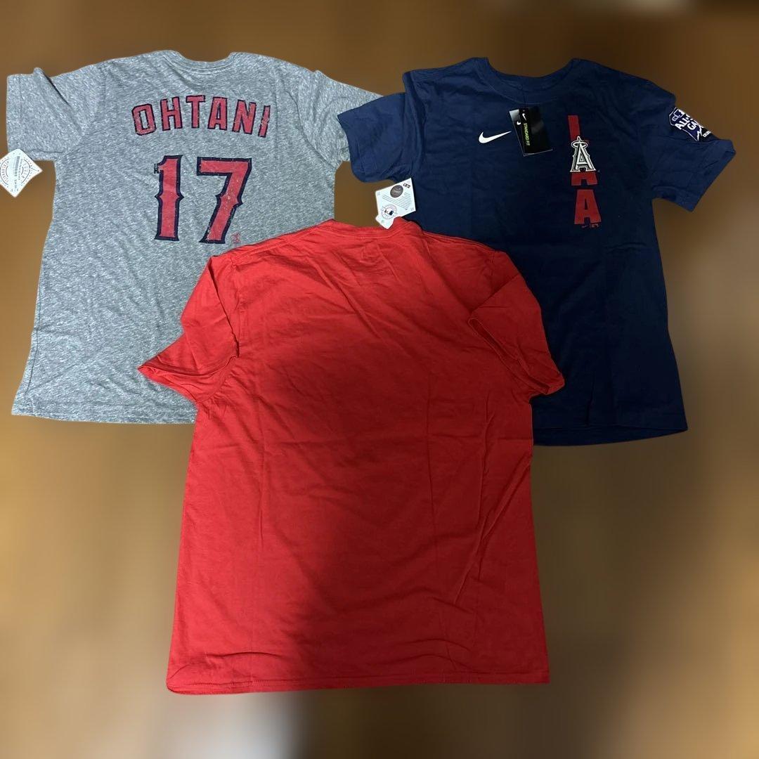大谷翔平　エンゼルス　Tシャツ　3枚セット　ユニフォーム　ドジャース