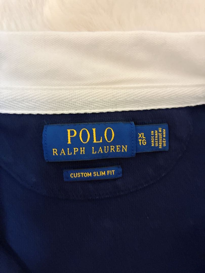 【完売商品】現行タグPOLO RALPH LAUREN ラガーシャツコットン
