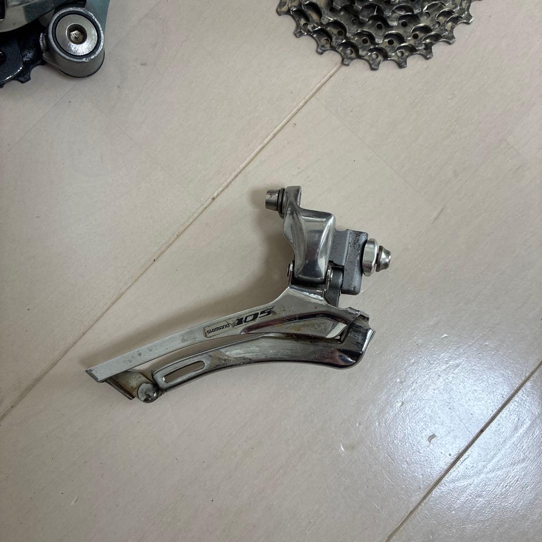 Shimano 105 コンポーネントセット　シフトレバーも追加