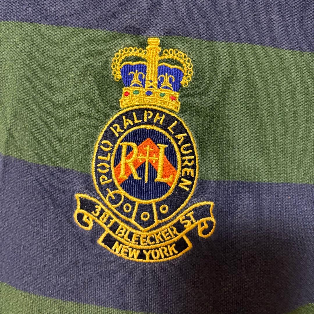 Polo Ralph Lauren 半袖シャツ ラガーシャツ ネイビー グリーン