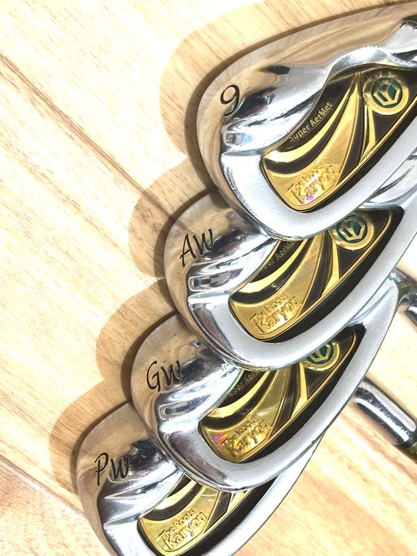 ルーツゴルフ ROOTS GOLF karyou アイアンセット flexR美品