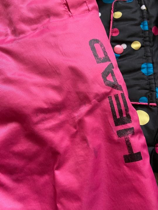 HEAD★女児スキーウェア120cm耳あて 帽子 マイメロ手袋など10点Set