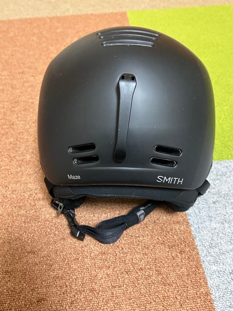 【値下げ中！】SMITH MAZA マットブラック ヘルメット　Ｌサイズ