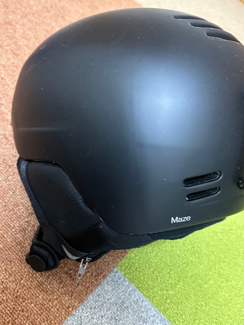 【値下げ中！】SMITH MAZA マットブラック ヘルメット　Ｌサイズ