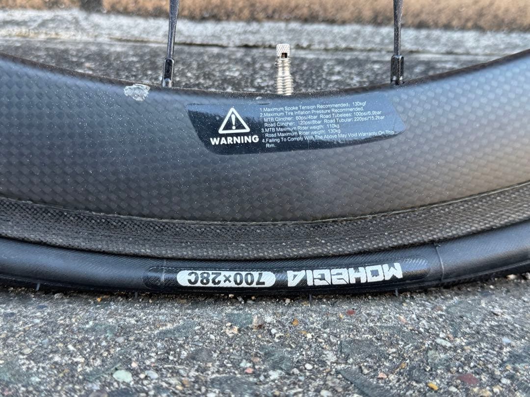 Superteam 50mm ホイール　クリンチャー　ロードバイク　カーボン