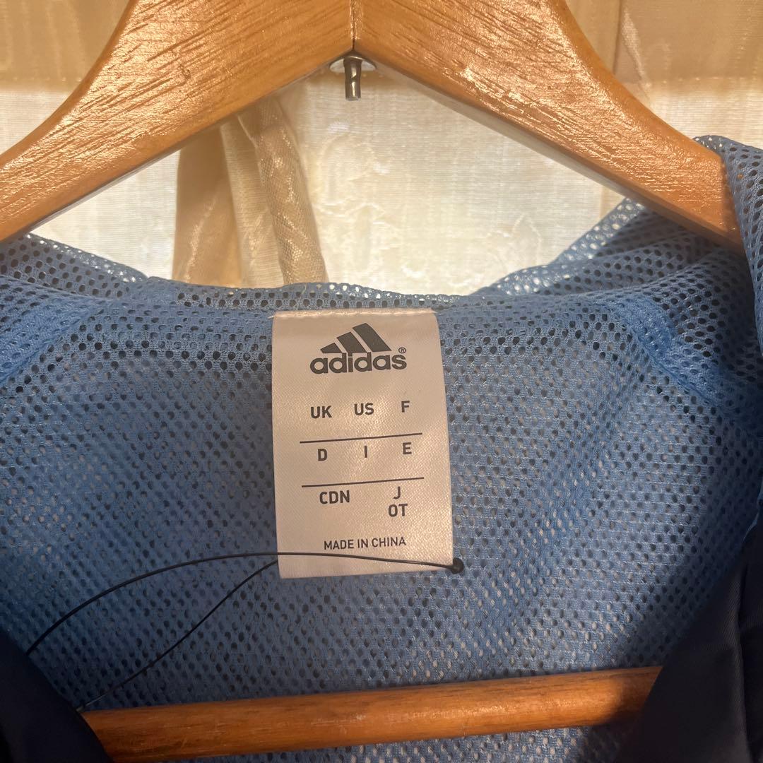 adidas レディース　フルジップ ウィンドブレーカー Lサイズ上下
