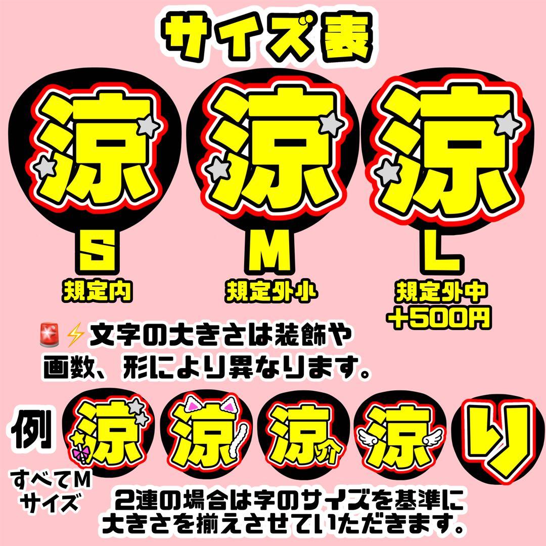 s様 うちわ文字 文字パネル