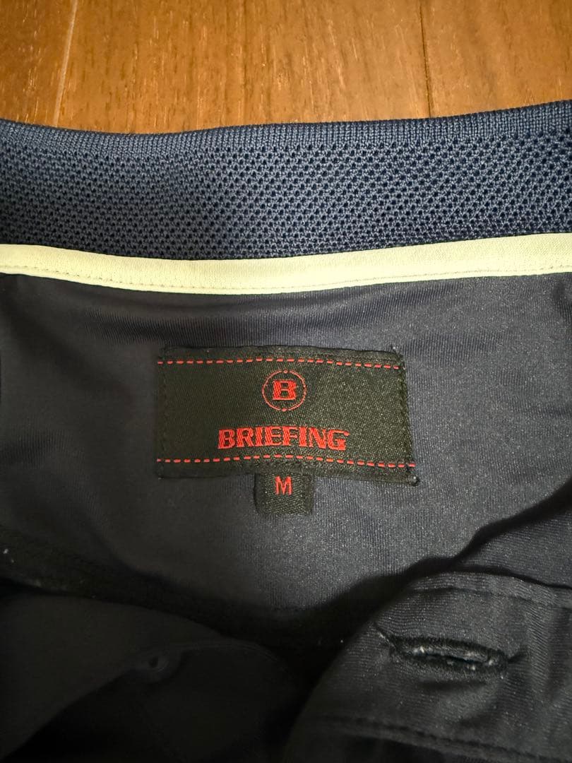 BRIEFING ネイビー ポロシャツ Mサイズ　ブリーフィング