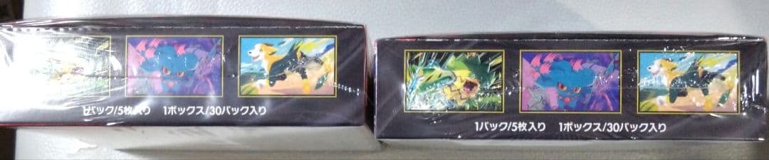 ポケモンカードインフェルノX拡張パックシュリンク付き2BoX