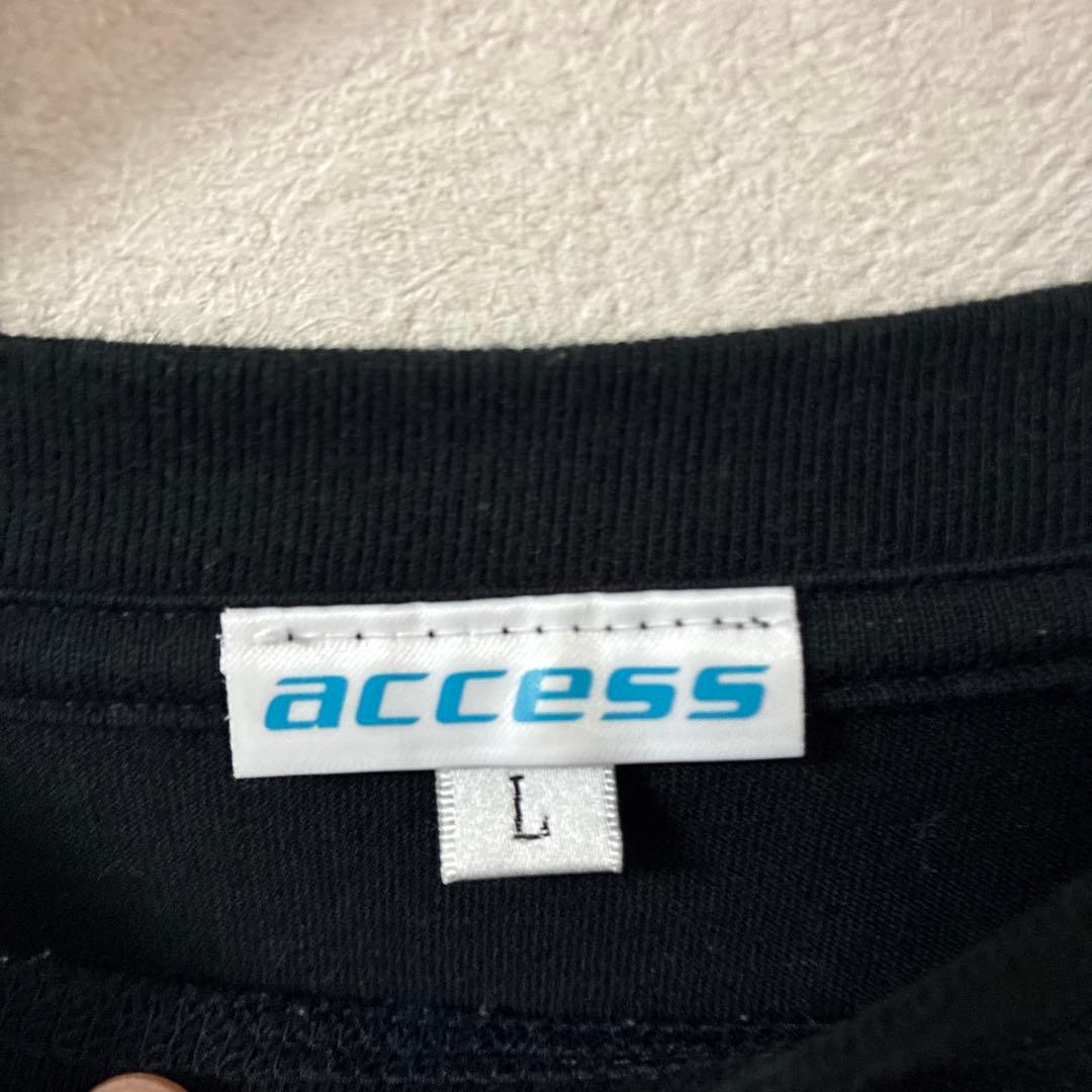 access アクセス 2002 ツアーtシャツ スタッフ 非売品 Lサイズ