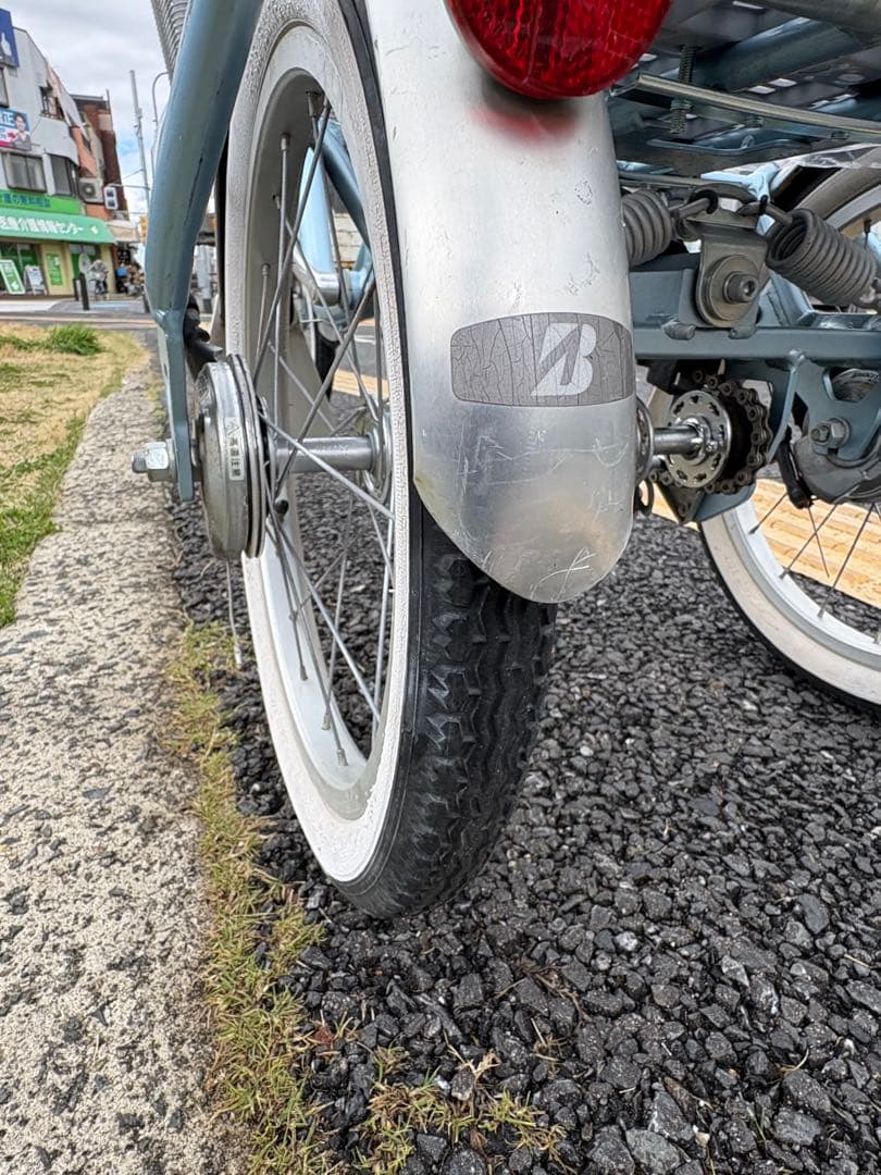 中古非電動ブリヂストン三輪車　16/18㌅　大阪