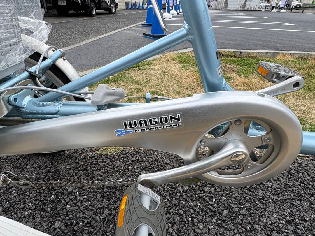 中古非電動ブリヂストン三輪車　16/18㌅　大阪
