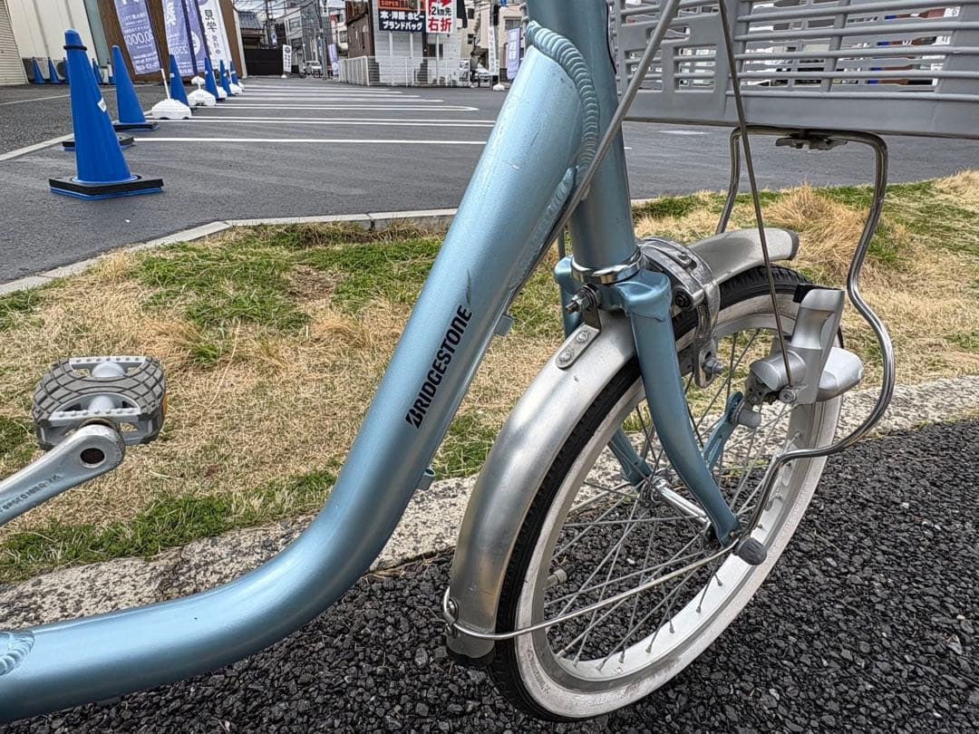 中古非電動ブリヂストン三輪車　16/18㌅　大阪