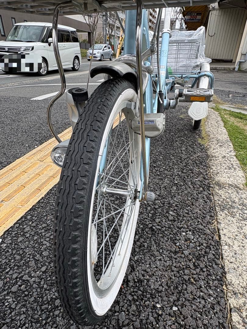 中古非電動ブリヂストン三輪車　16/18㌅　大阪