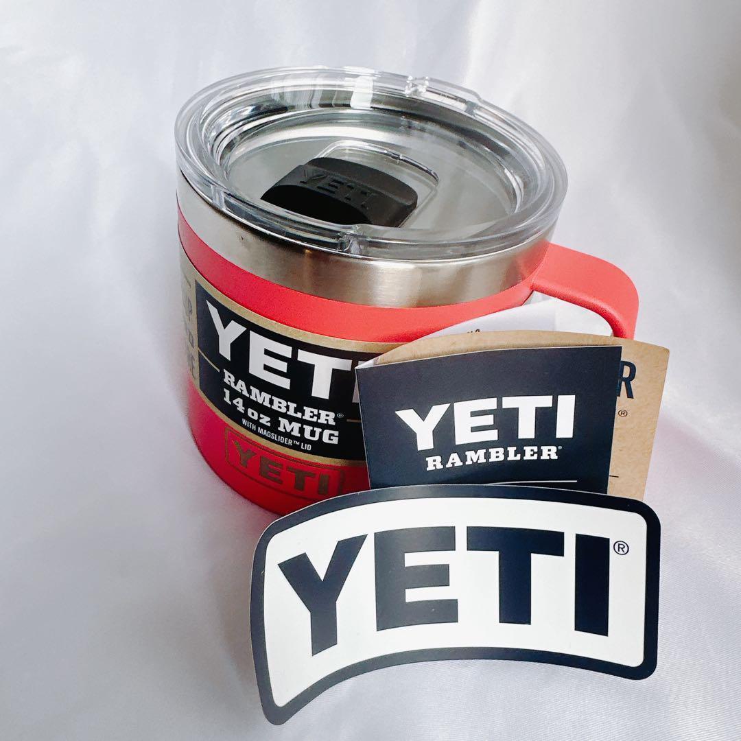 限定レアカラー！14ozYETI イエティランブラーマグカップ　トロピカルピンク