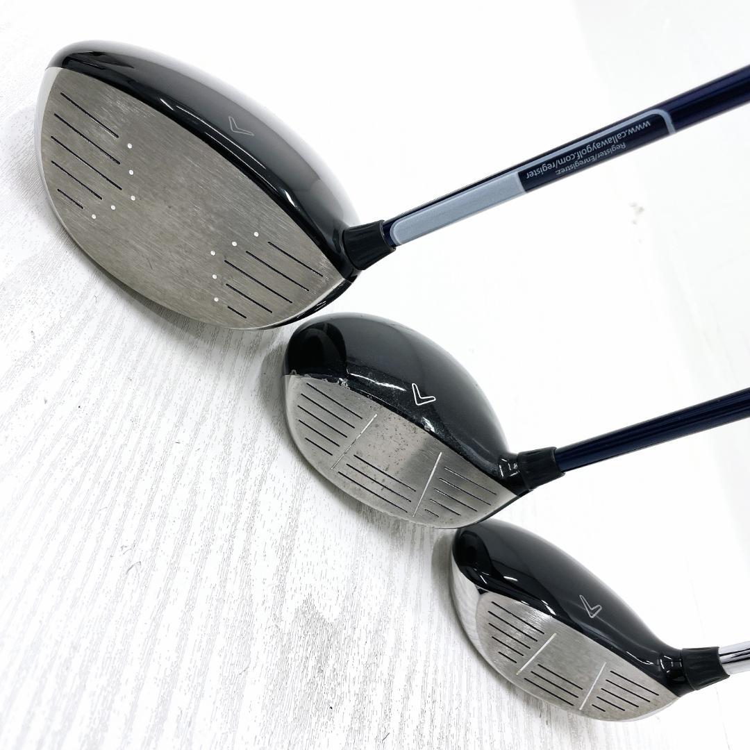 豪華‼ Callaway X キャロウェイ メンズ ゴルフクラブ 初心者 セット