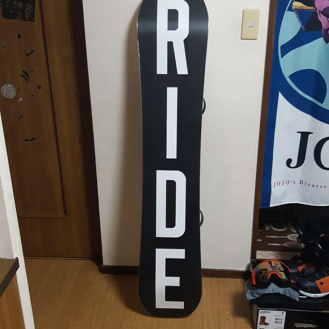 RIDEスノーボード&ブーツ DRAKEビンディングDICEゴーグルウェアセット