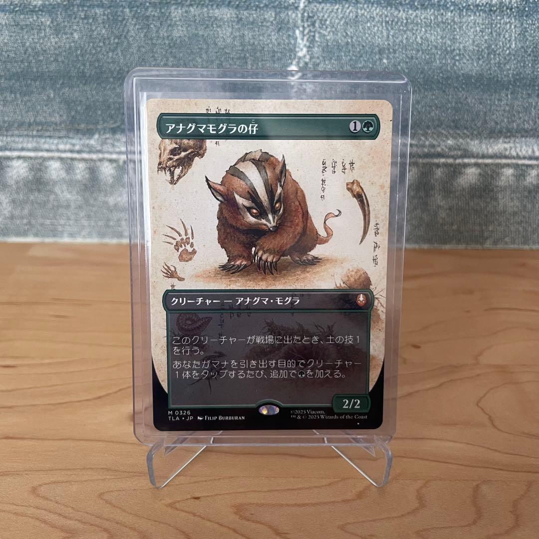 【MTG】アナグマモグラの仔 日本語 ボーダーレス
