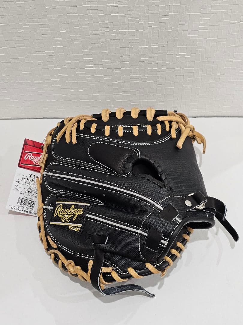 【新品未使用】硬式用　ローリングス　キャッチャーミット　捕手用