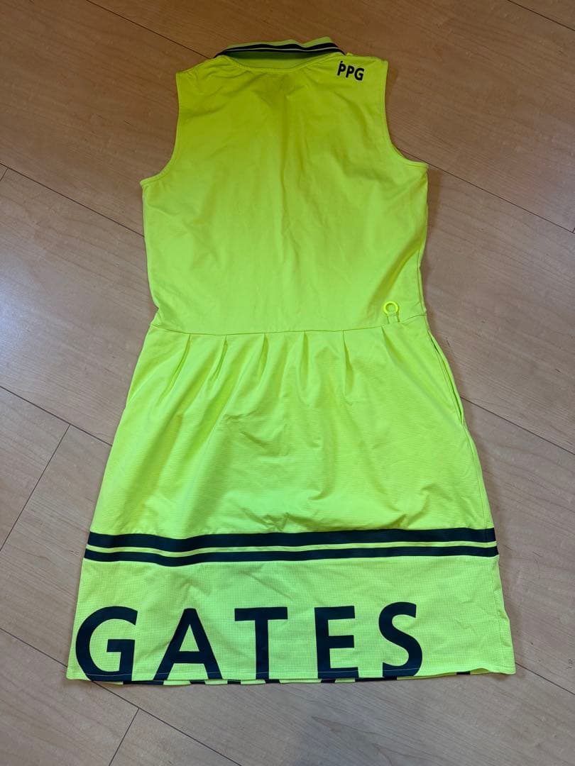 PEARLY GATES 蛍光イエロー ワンピース サイズ0