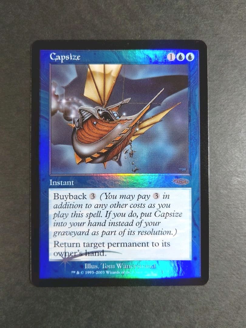 【MTG】転覆 [FNM] ×１枚 Foil