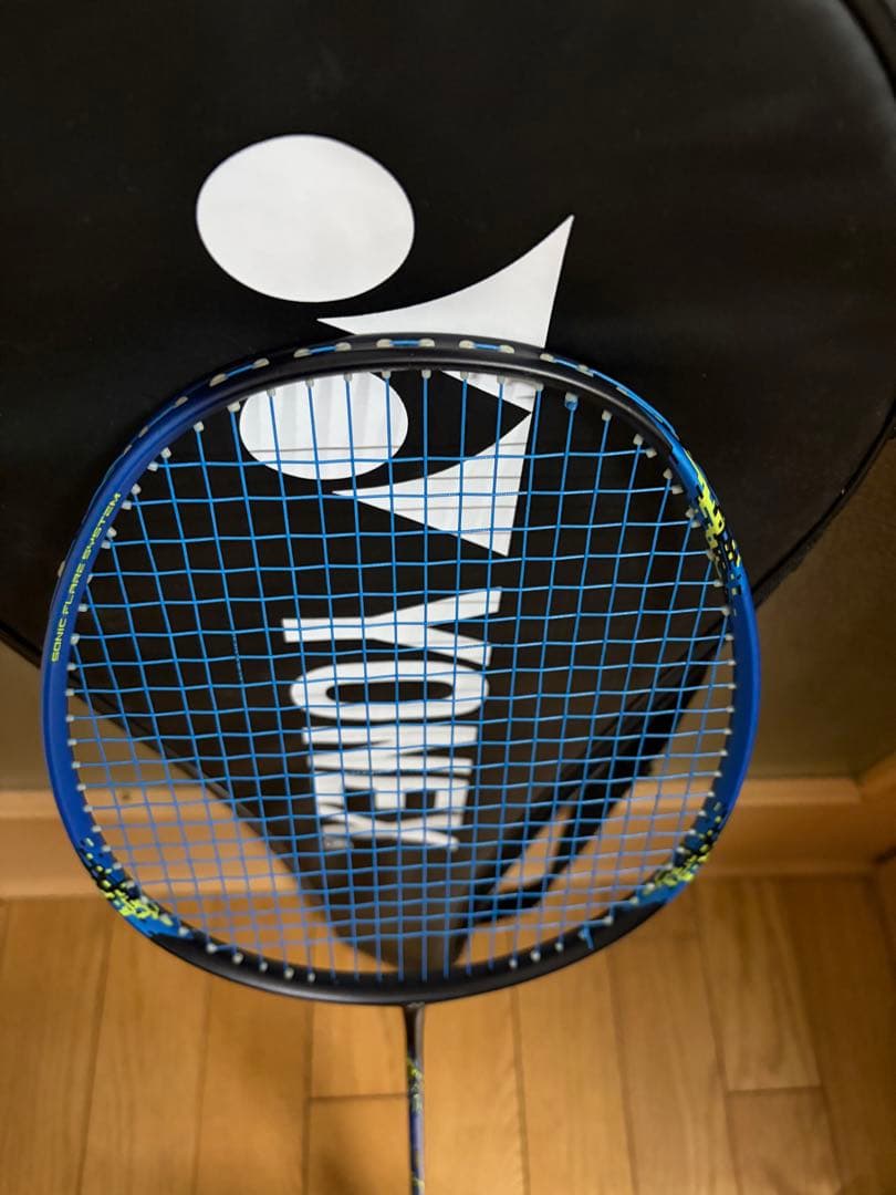 YONEX バドミントンラケット　ナノフレアJUNIOR ラケットケース付き