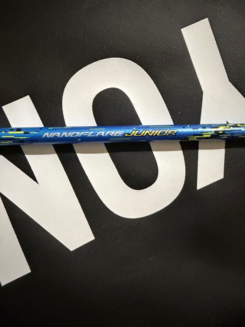YONEX バドミントンラケット　ナノフレアJUNIOR ラケットケース付き