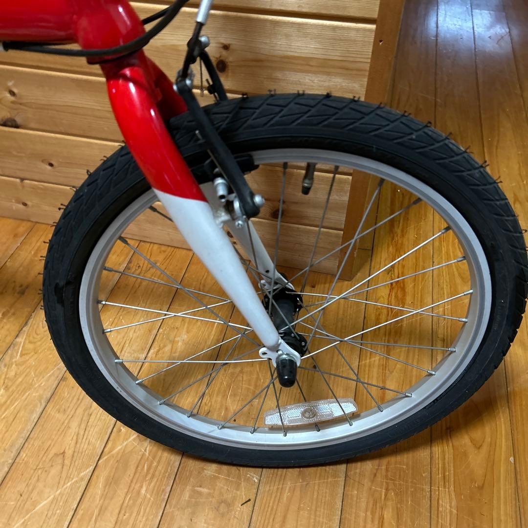 Ferrari(フェラーリ) レッド 折りたたみ自転車 20インチ シマノ7速